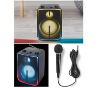Enceinte portable - MUSE - Sans modèle - 60W - Bluetooth & FM - Effets lumineux LED