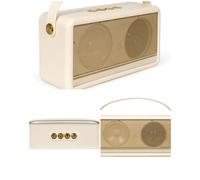 Enceinte Portable Party Bluetooth Rétro Vintage Beige Stereo TWS