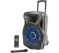 Enceinte portable PARTY LIGHT & SOUND PARTY-15LED 15’’/38cm - 800W avec USB/FM/Micro VHF/Bluetooth