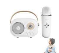 Enceinte portable pour karaoké, karaoké portable | de karaoké multifonction | Petite machine de karaoké avec microphones sans fil, karaoké portable avec effets de changement de voix