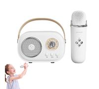 Enceinte portable pour karaoké, karaoké portable | Haut-parleur de karaoké domestique avec microphone - Petite machine de karaoké avec effets de changement de voix, machine de karaoké pour et