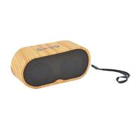 Enceinte Portable sans Fil - Haut-Parleur sans Fil Rétro à Batterie Autonome | Support Carte Batterie Rechargeable Décoration Maison Voyage Cuisine Cadeau