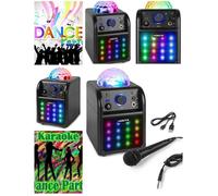 Enceinte Portable - SONO - 8" - Karaoke - Bluetooth - Effets LED RGB - Télécommande