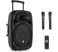 Enceinte Portable - VONYX - Verve46 - 1000W - Bluetooth - 2 Micros UHF sans fil