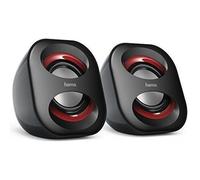 Enceinte pour ordinateur portable Sonic Mobil 183 Noire/rouge