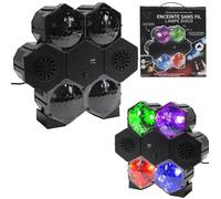PARTY TIME The Concept Factory Mister Gadget - Enceinte PROJECTEUR Disco