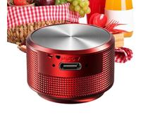 Enceinte Sans Fil à Conduction Osseuse Lecteur de Musique Nomade Son Grave | Mini Enceinte d'Intérieur pour femmes hommes voyageurs technophiles étudiants fête maison camping bureau cuisine
