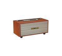 Avizar, Haut-parleur sans fil Bluetooth 5.0 8W Bronx avec station pour smartphone, Marron