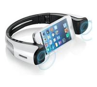 Enceinte Sans fil Bluetooth avec fonction support pour Smarphone ISTAGE-MINI-BLANC Blanc G