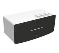 Edifier D12 Haut-Parleur de Bureau Bluetooth, Son Stéréo 70W avec DSP, Entrées RCA/AUX/Bluetooth, Télécommande sans Fil, Enceinte Multimédia pour PC/Smartphone/TV - Blanc