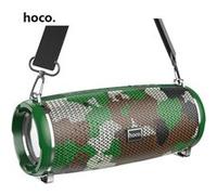 Enceinte Sans Fil Bluetooth HOCO HC2 2400mAh Support Radio FM,TF Étanche IPX5-Vert Camouflage Vert G