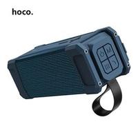 Enceinte Sans Fil Bluetooth HOCO HC6 4000mAh Support Radio FM,TF,AUX,TWS Étanche IPX5-Bleu Foncé Bleu G