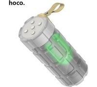 Enceinte Sans Fil Bluetooth HOCO HC7 Support Radio FM,TF,AUX Étanche IPX5 avec Lumière-Gris Gris G