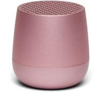 Lexon Mini Enceinte Bluetooth Portable MINO+, Micro Mains-Libre et déclencheur Selfie, Rechargeable sans Fil pour PC et Smartphone - Rose