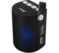 Enceinte Sans-fil Bluetooth LED Multicolore Radio FM Port USB micro SD Noir