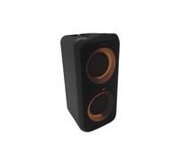 Enceinte sans fil Bluetooth lumiere multicolore autonomie 8 h - Noir - Metal