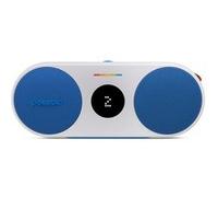 Polaroid P2 - Enceinte Bluetooth sans Fil Rechargeable avec IPX5 et Double jumelage stéréo - Bleu
