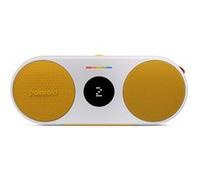 Polaroid P2 - Enceinte Bluetooth sans Fil Rechargeable avec IPX5 et Double jumelage stéréo - Jaune