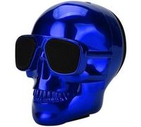 Enceinte sans fil Bluetooth sans Protable Skull _ Bleu Bleu G