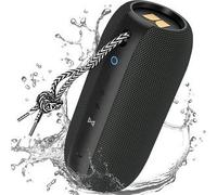 Monster - S320 - Boombox Bluetooth - 40 Watts - Jusqu'à 32 Heures d'Autonomie - avec Fonction Jumelage pour Installation Stéréo - Commande Vocale - Compacte et Légère - Résiste à l'eau - Noir