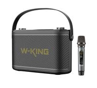 Enceinte sans fil Bluetooth W-King H10 S 80W + Microphone (Noir)