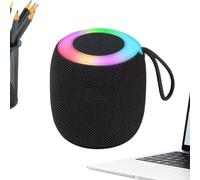 Enceinte sans Fil bruyante - Haut-Parleur Compact avec lumière | Haut-Parleur sans Fil Compact et Bruyant | Haut-parleurs Portables pour Camping pour Home cinéma, président de Bureau de Voyage de