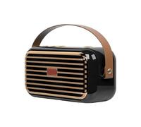 Enceinte sans fil de style rétro | Haut-parleur portable pour extérieur | Lecteur audio avec basses pour camping et fitness en plein air, appareil portable de musique