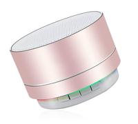 Enceinte sans fil Gem, mini merveille portable avec une autonomie incroyable pour une écoute sans interruption (Or), son puissant, son puissant, son