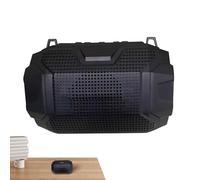 Enceinte sans fil - Haut-parleur sans fil | Haut-parleurs de musique portables | Puissant bluetoth avec base Depp | Caisson de basses surround pour divertissement salon, cuisine, camping-car