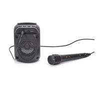 Paris Prix Enceinte sans fil « Karaoké & Micro » 15 cm Noir