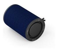 Ledwood Dual - Enceinte 2 en 1 Bluetooth avec Ecouteurs Intégrés - Ecouteurs Intra-Auriculaires sans Fil - Tissu Bleu