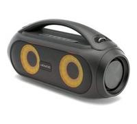 Enceinte Bluetooth TWS Portable avec Sangle - sans Fil, avec LED Lumières Pulsées- Super Bass - IPX5 - AUX - Port USB - Radio FM