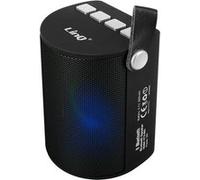 Enceinte Sans-fil Bluetooth LED Multicolore Radio FM Port USB micro SD LinQ Noir