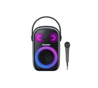 Enceinte sans fil lumineuse Bluetooth Party Speaker Tronsmart Halo 110 Avec microphone karaoké filaire, prend en charge le karaoké, superbe son stéréo 60 W, BT5.3