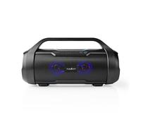 Enceinte sans fil - NEDIS - Party Boombox - 60 Watt - Autonomie 6 heures - IPX5 Noir
