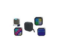 Enceinte sans fil - PLATINET - Bluetooth A2DP - Étanche IPX4 - Éclairage LED dynamique - Mains libres