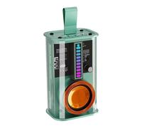 Enceinte sans fil portable, président sans fil d'extérieur | Petites enceintes stéréo à fréquence complète avec batterie de 500 mAh - Haut-parleur sans fil portable pour la maison, le camping, le dor