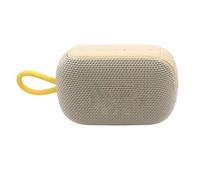 Enceinte sans fil pour caisson de basses - Lecteur de musique portable étanche à la poussière avec lumière pour les aventures en plein air, la plage, la piscine, le camping, la randonnée, les fêtes