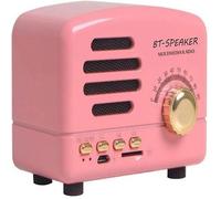 Enceinte sans fil rétro avec autonomie de 8 heures et connectivité Bluetooth 4.0 pour une utilisation en extérieur et en intérieur