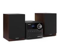 Sharp XL-B517D Système micro audio domestique 45 W Marron