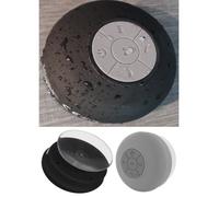 ENCEINTE SANS FIL WATERPROOF A VENTOUSE NOIRE