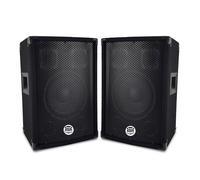 IBM Paire d'enceintes sono BM SONIC BMS-08 - Bass Reflex trapézoïdal à 3 voies 8"/20 cm 2x300W