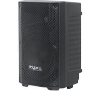 Ibiza Enceinte sono passive XTK8-MKII 8"/20 cm Tweeter 25 mm Bass Reflex Poignée et roulettes Noir