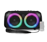 Enceinte Sono Autonome sur Batterie à LED - Pickering Panther BLASTER300-300W, Bluetooth USB Radio FM, Echo, Micro Karaoké