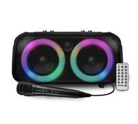 Pickering Enceinte sono autonome Panther BLASTER300 300W - Bluetooth Radio FM, Micro Karaoké