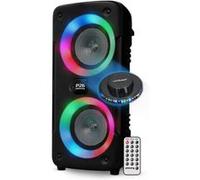 Enceinte SONO DJ Autonome sur batterie à LED - PANTHER P26 - 300W, Bluetooth USB SD, 4 modes Equaliseurs, Lumière OVNI LED G