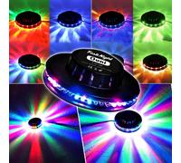 Enceinte sono DJ PARTY KARAOKE 800W Batterie Disco Mobile 15" à LED RGB USB/MICRO SD/Bluetooth / RADIO FM + Micro VHF + OVNI