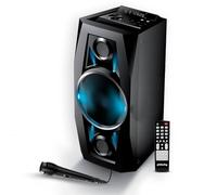 Enceinte Sono Hifi Mobile Sono High Power BASS autonome batterie LED 300W - USB/Bluetooth/SD/radio FM avec Microphone