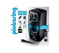 Enceinte Sono Hifi Mobile Sono High Power BASS autonome batterie LED 300W - USB/Bluetooth/SD/radio FM avec Microphone
