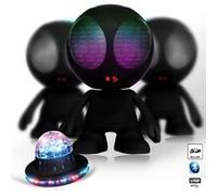 enceinte sono mobile amplifiée 700w 12 led/usb/bt/sd/fm + micro sans fil + pied party12